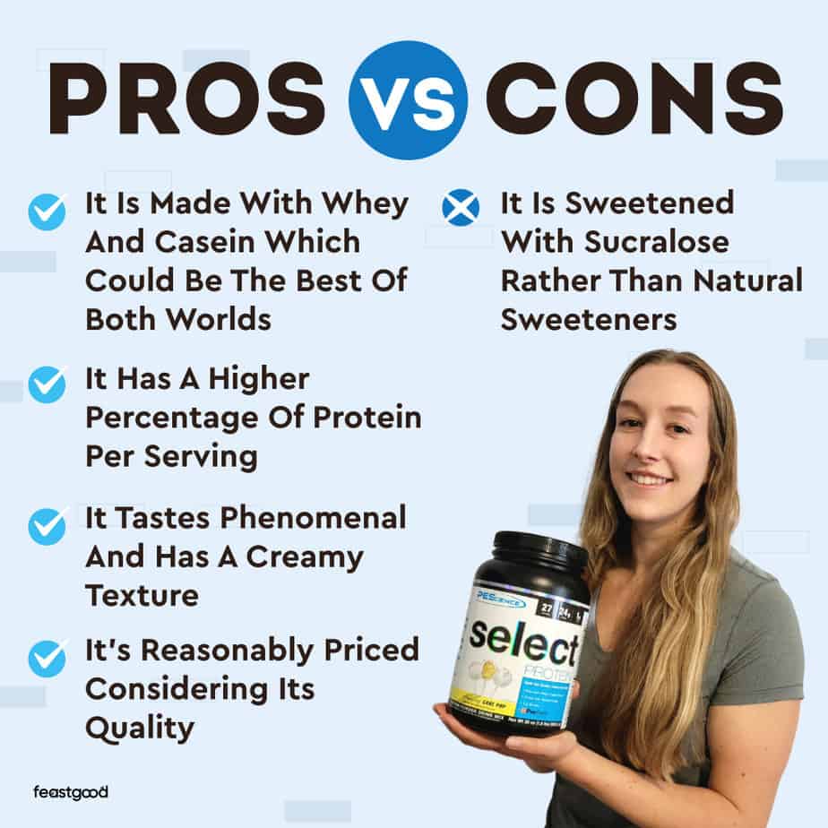 Pros vs Cons of PEScience Protein Powder