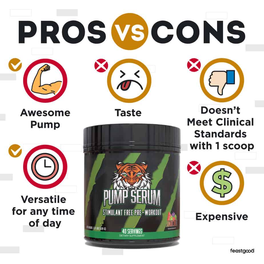 Pros vs Cons of taking Pump Serum