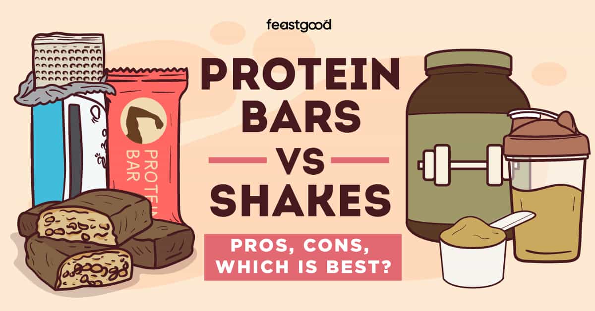 Protein Bars vs. Shakes Pros, Cons, & Which Is Best