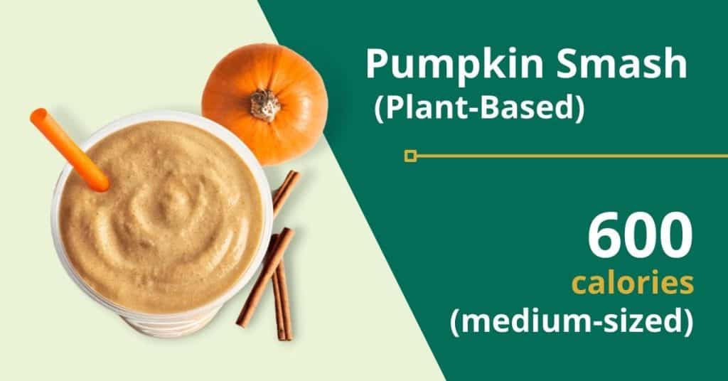 Pumpkin Smash (Plant-Based) (600 calories) 