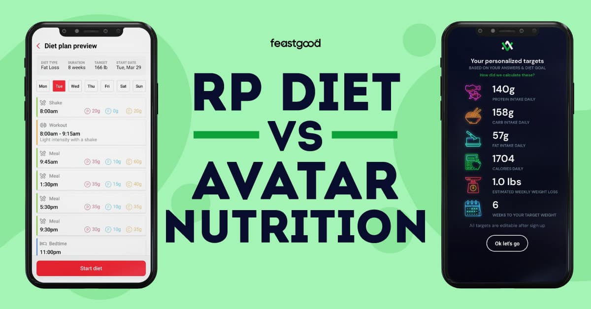 RP Diet vs. Avatar Nutrition