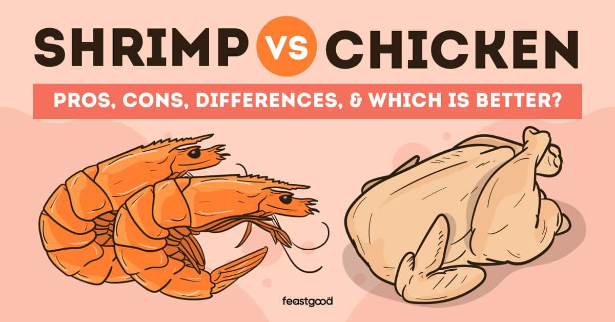 Shrimp vs. Chicken: Pros, Cons, Differences, & Which Is Better?