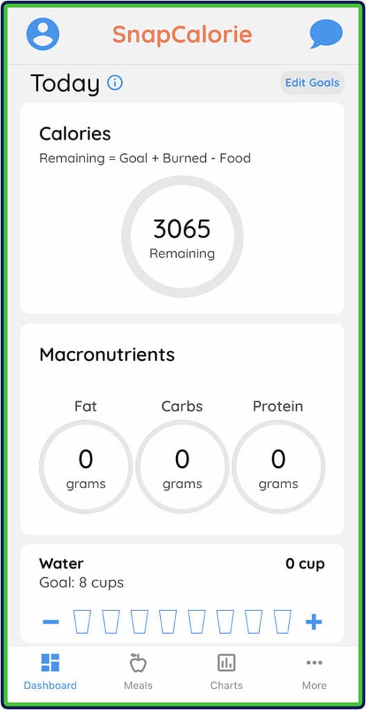 SnapCalorie: Daily calorie