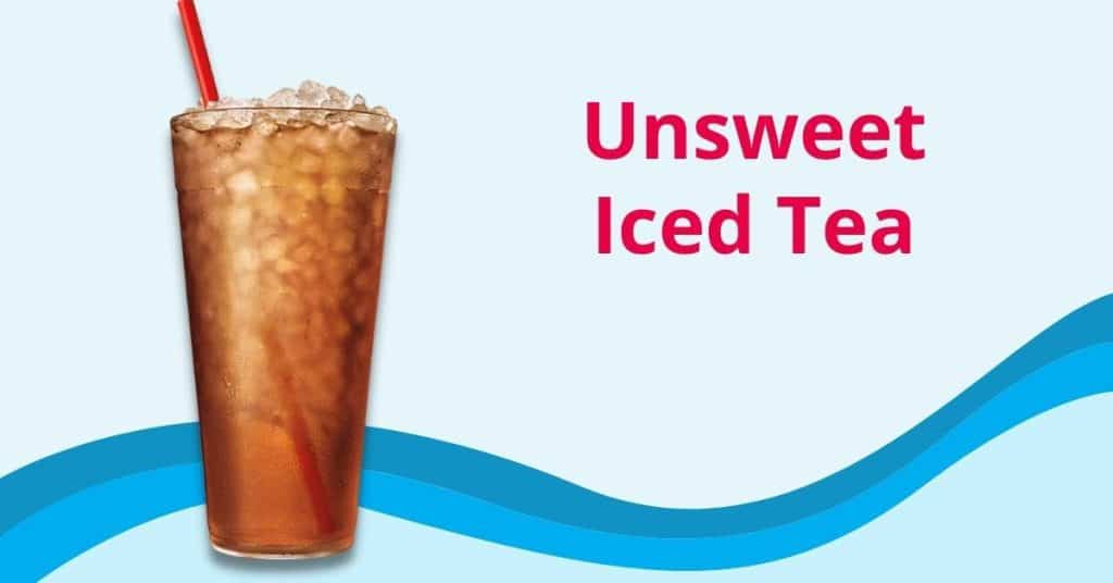 Sonic Unsweet Iced Tea