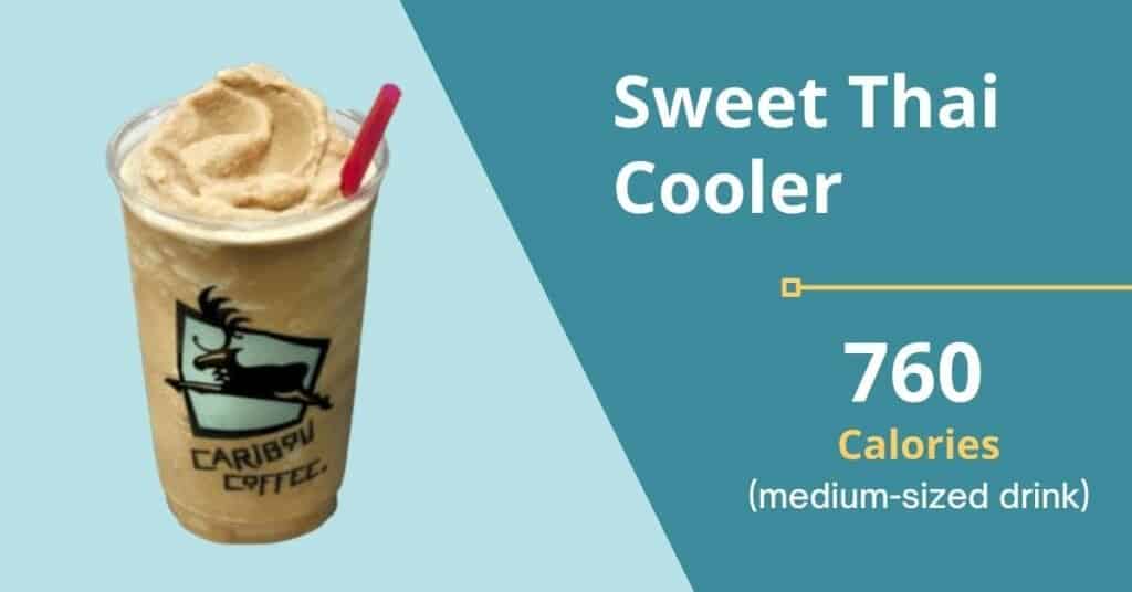 Sweet Thai Cooler (760 calories for a Medium-Sized Drink) 