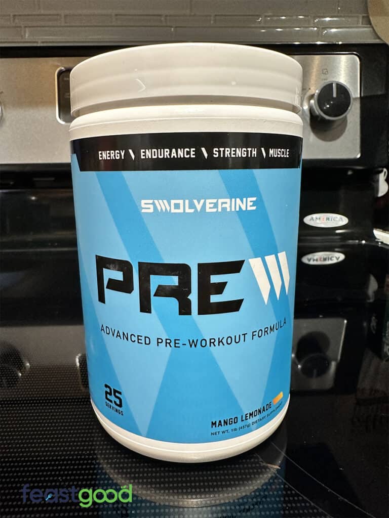 Swolverine stimulant-free pre-workout 