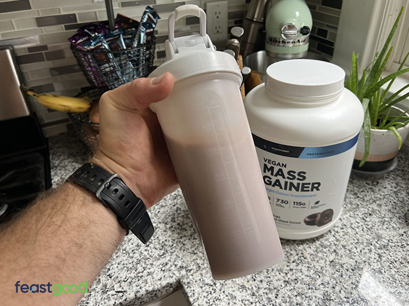 TL Vegan Mass Gainer mixability