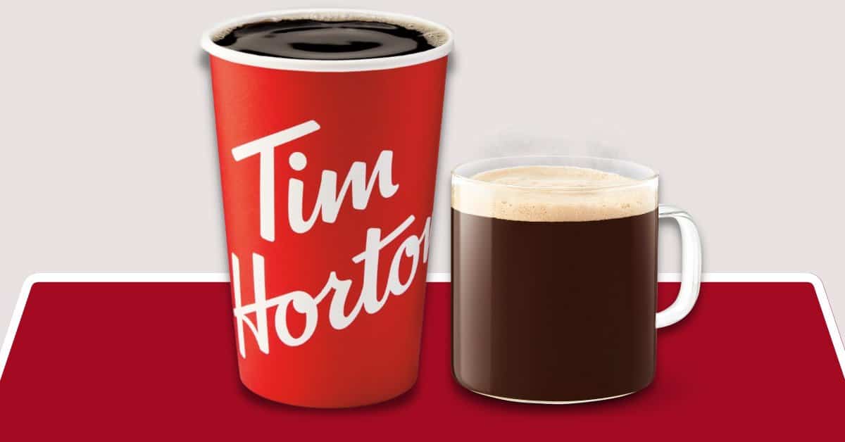 Tim Hortons Americano