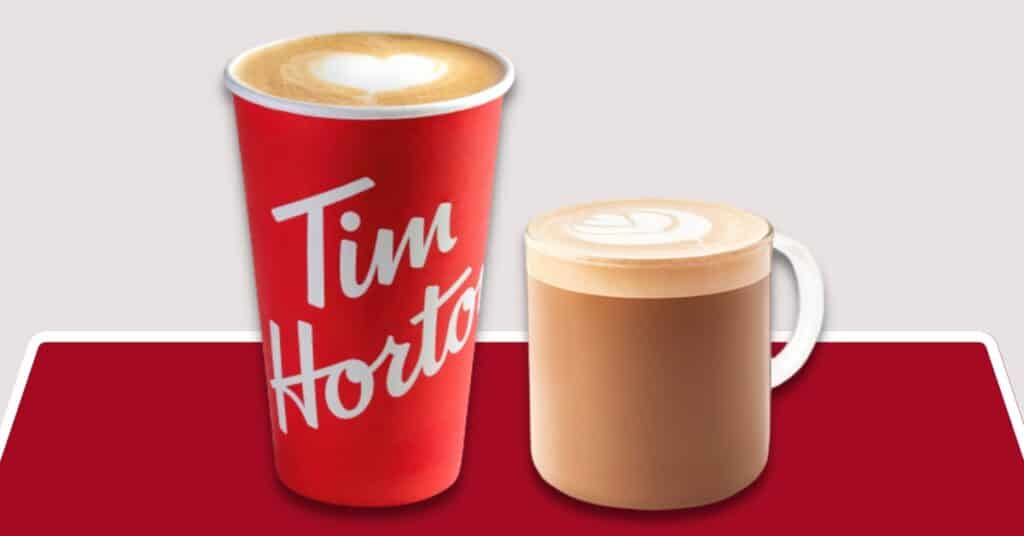 Tim Hortons Latte