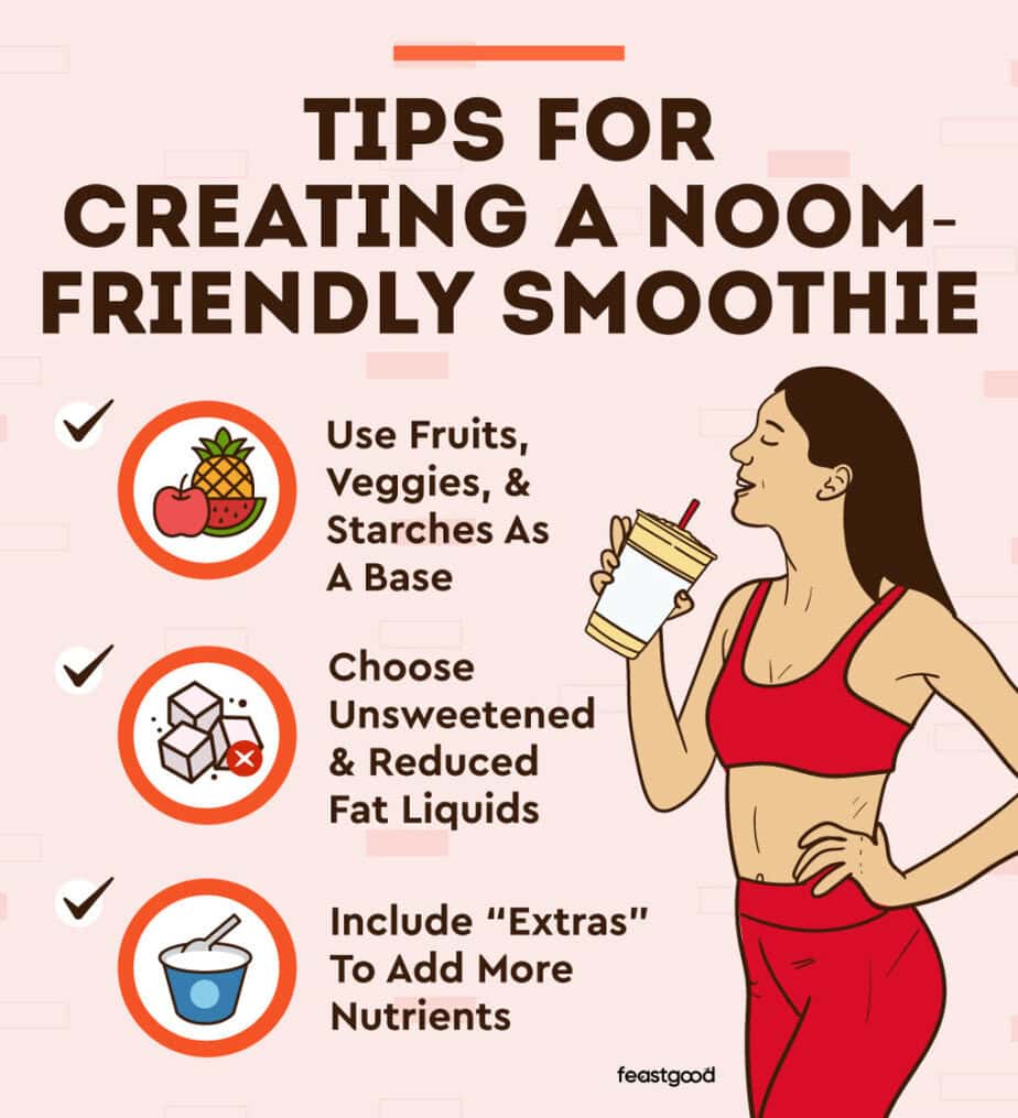 Tips for creating a noom-friendly smoothie