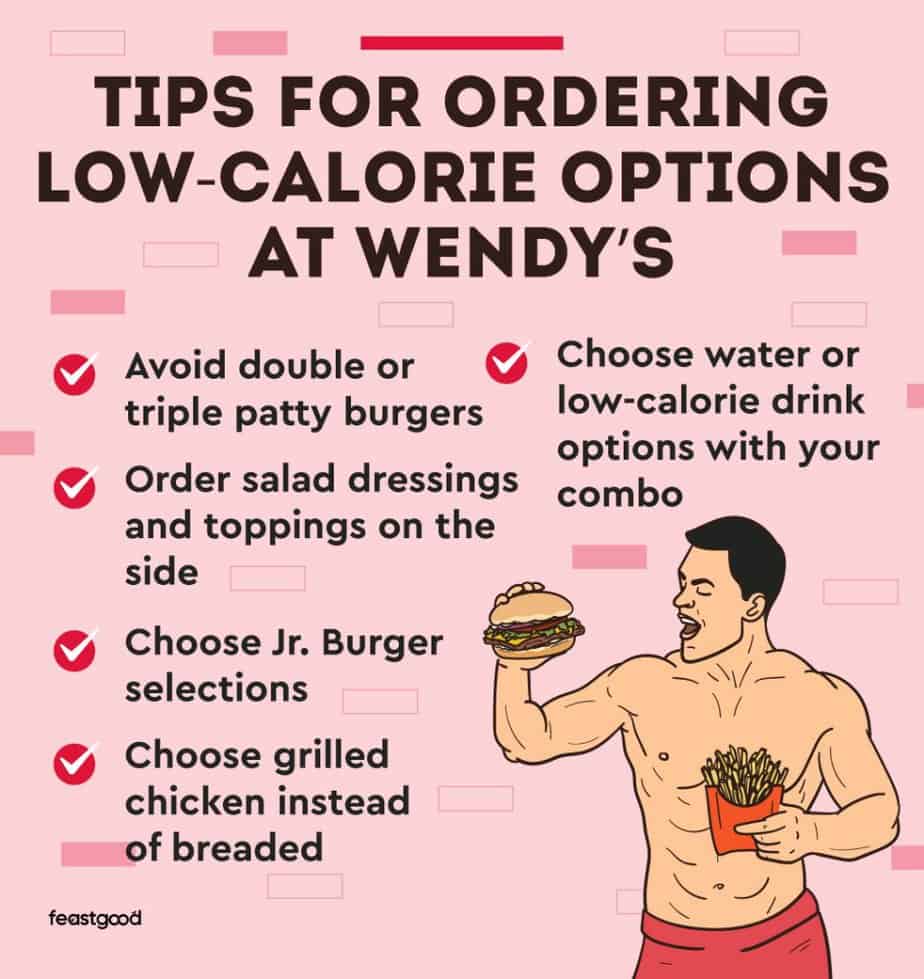 Tips for ordering low-calorie options at Wendy’s