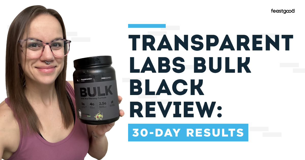 Transparent Labs Bulk Black