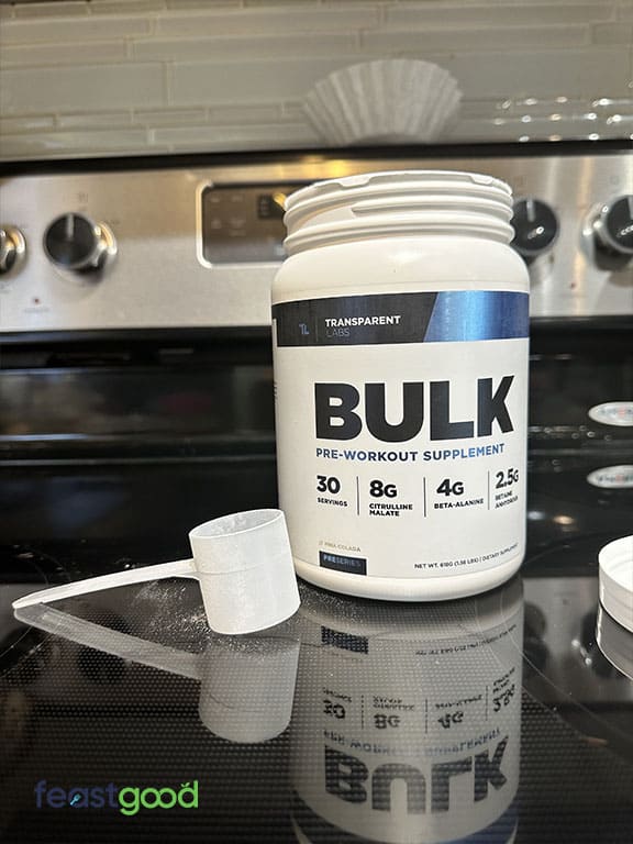 Transparent Labs Bulk Pre workout