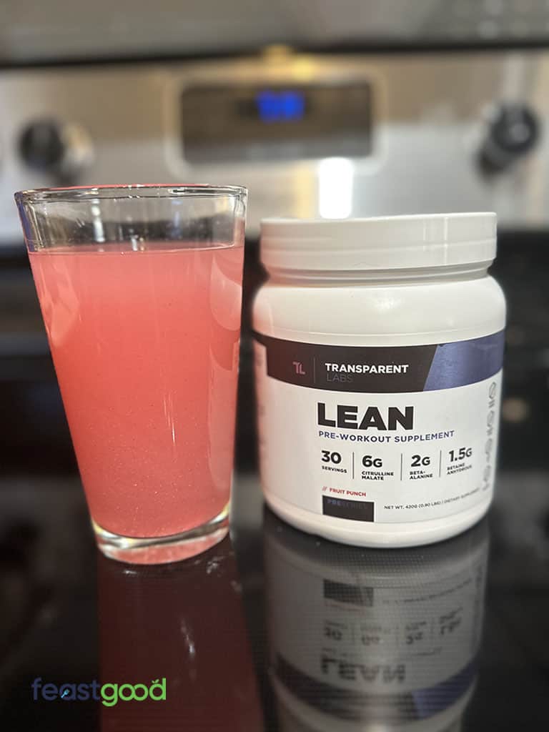 Transparent Labs Lean Mixability 