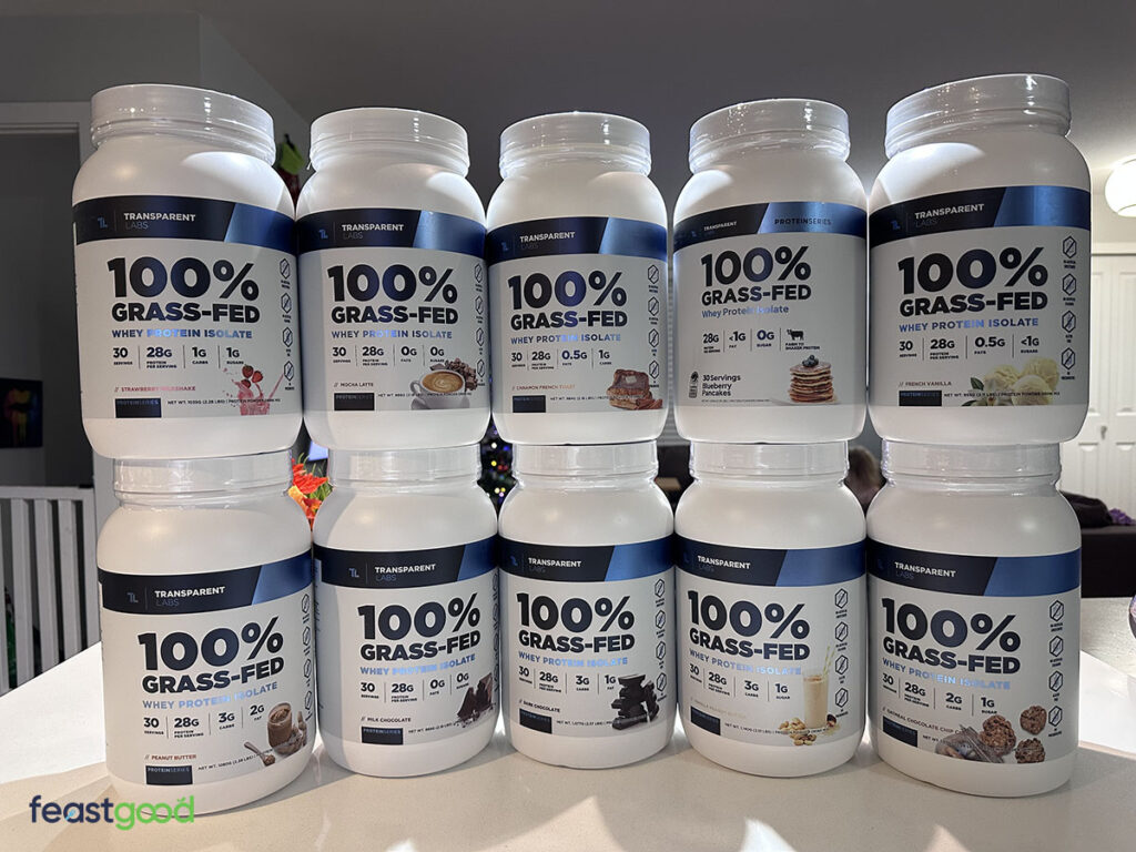 Transparent Labs Protein 10 Flavors