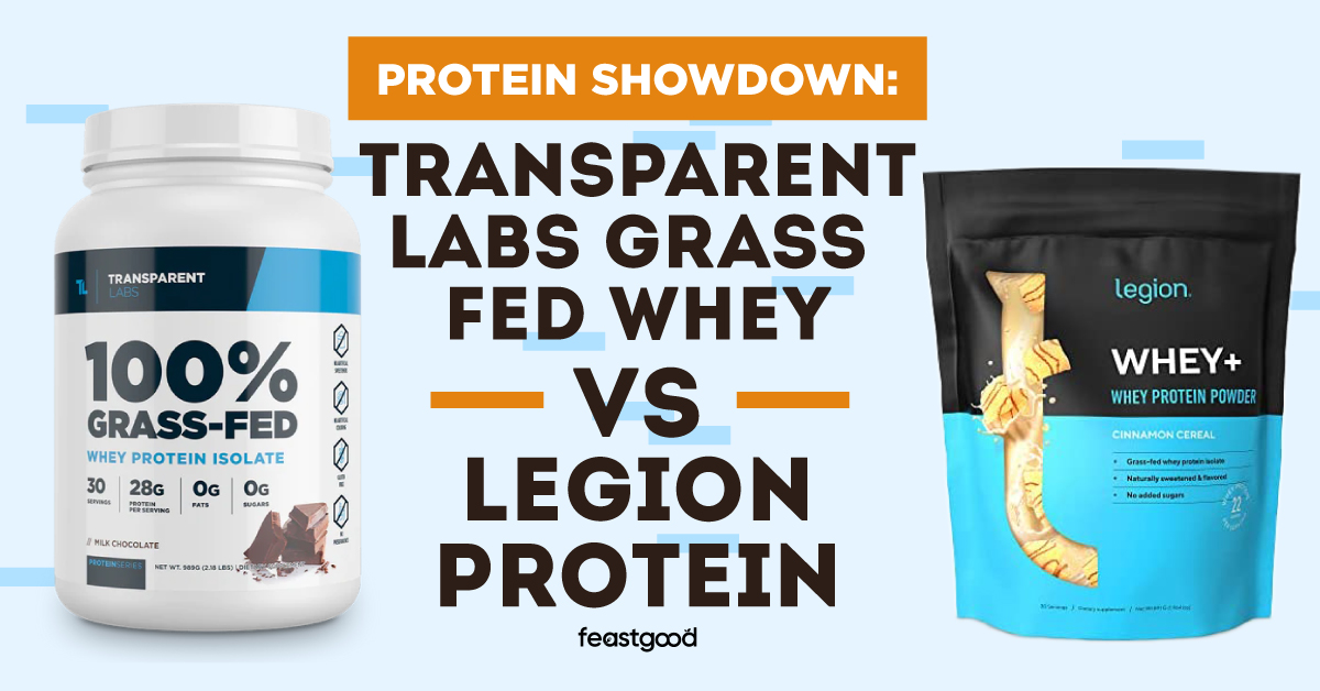 Transparent Labs vs Legion Protein