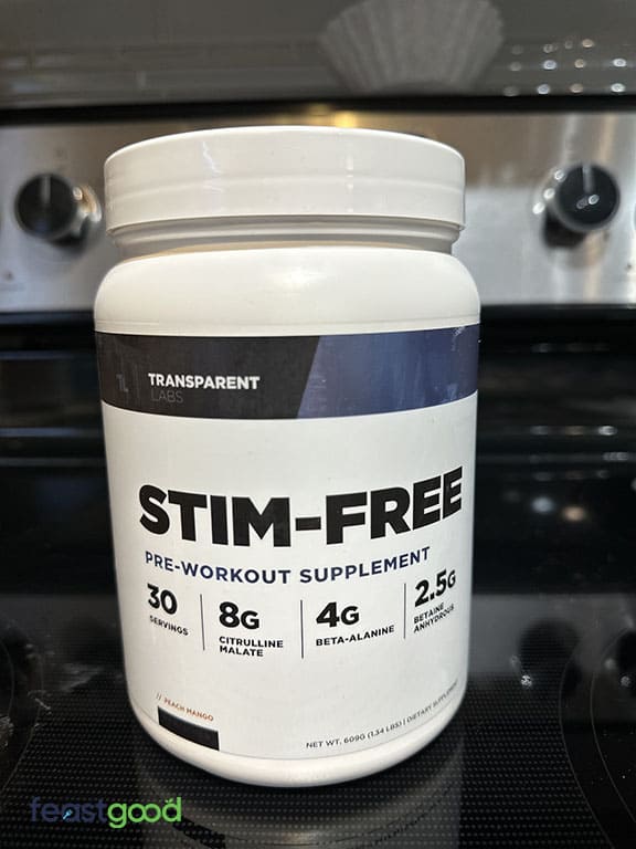 Transparent Labs Stim-Free