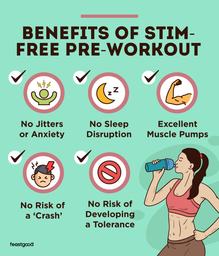 benefits of stim-free pre-workout