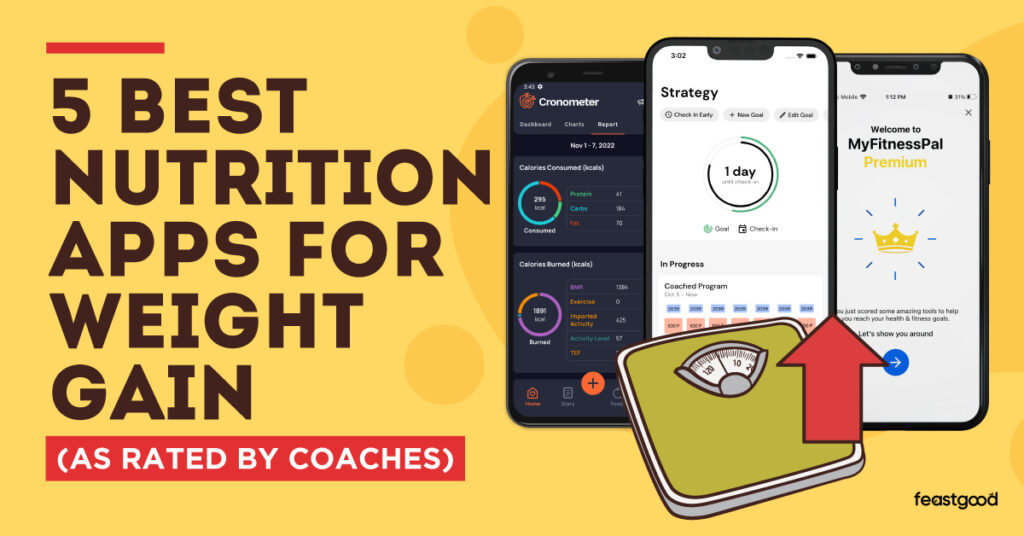 best nutrition apps for weight gain