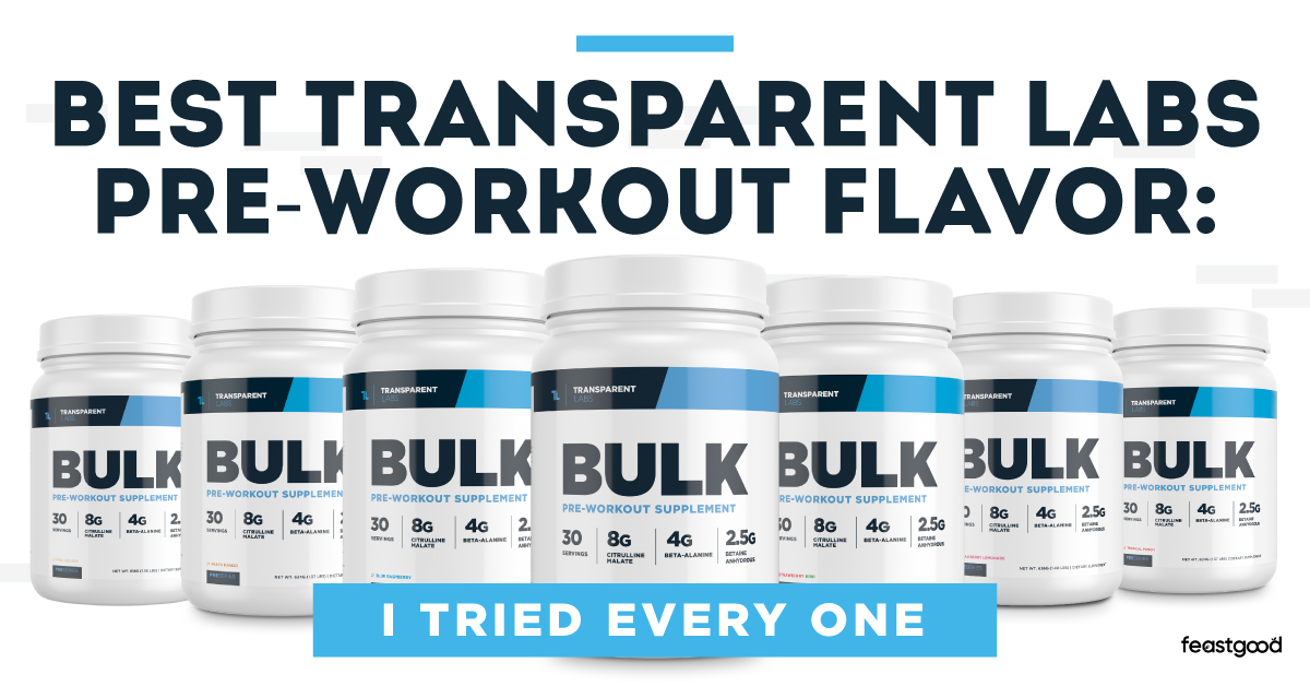 best transparent labs pre-workout flavor