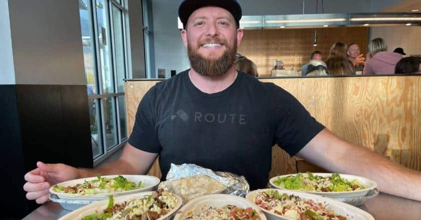 Bulking and cutting meals at Chipotle