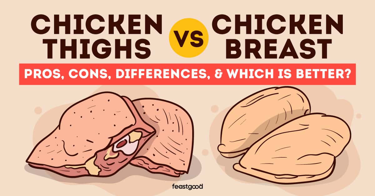 chicken thighs vs breast