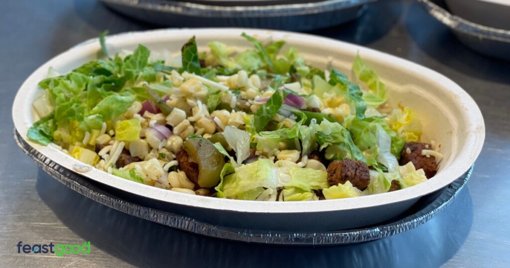 Chipotle Bulking Meal #1: Double Steak Bowl With Rice & Chili-Corn Salsa (835 Calories)