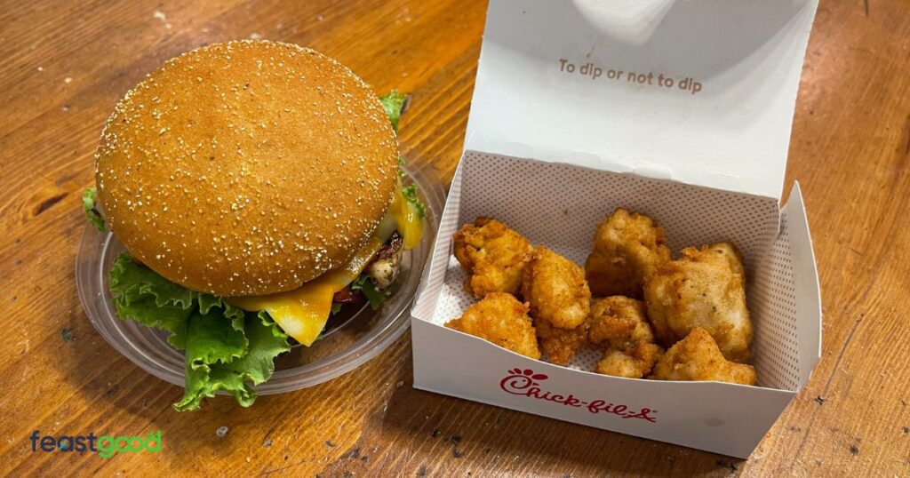 Chick-Fil-A Bulking Meal #1: Grilled Chicken Sandwich With Chicken Nuggets (640 Calories)