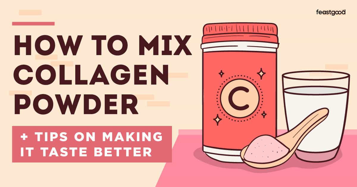 how to mix collagen powder