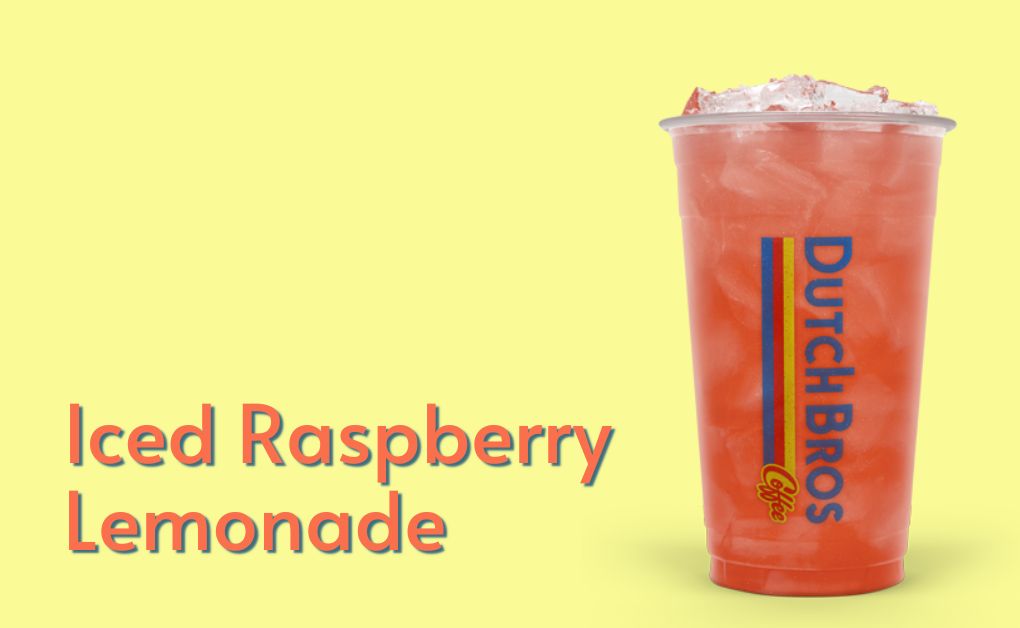 iced raspberry lemonade