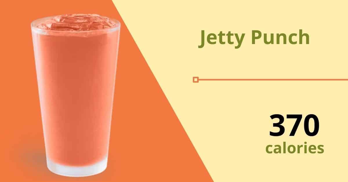 tropical smoothies jetty punch (370 calories) 