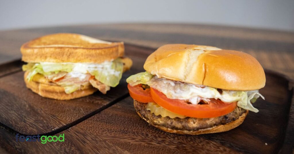 Jack-In-The-Box Bulking Meal #5: Jumbo Jack With Cheese And a Sourdough Chicken Club (1110 Calories)