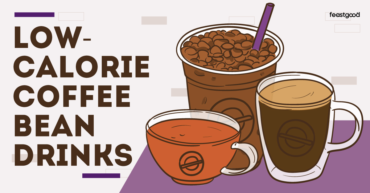 low-calorie coffee bean drinks