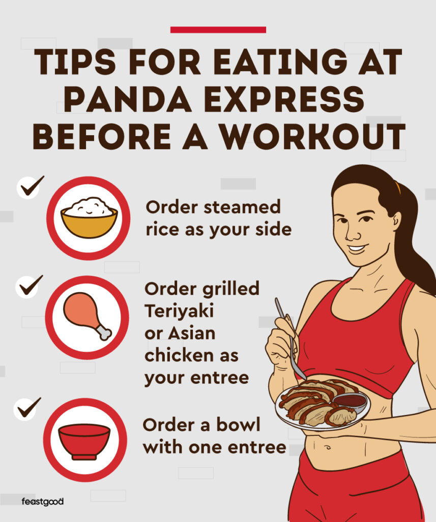 tips for eating at panda express before a workout